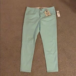 Democracy light teal jeans
